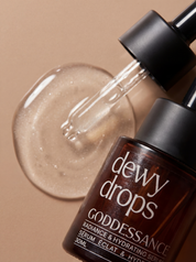 Dewy Drops serum ingredients: hyaluronic acid and vitamin C