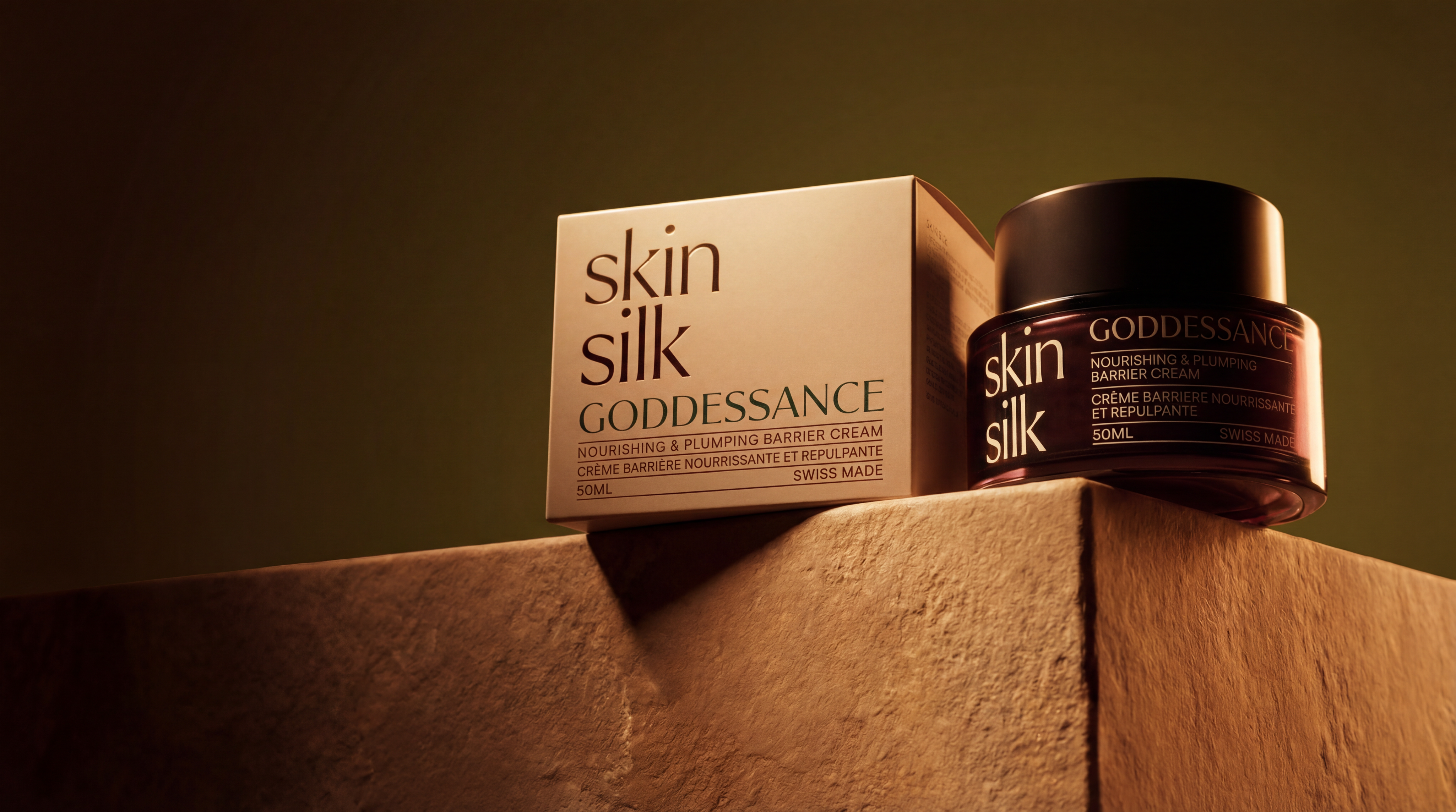 Skin Silk barrier cream packaging