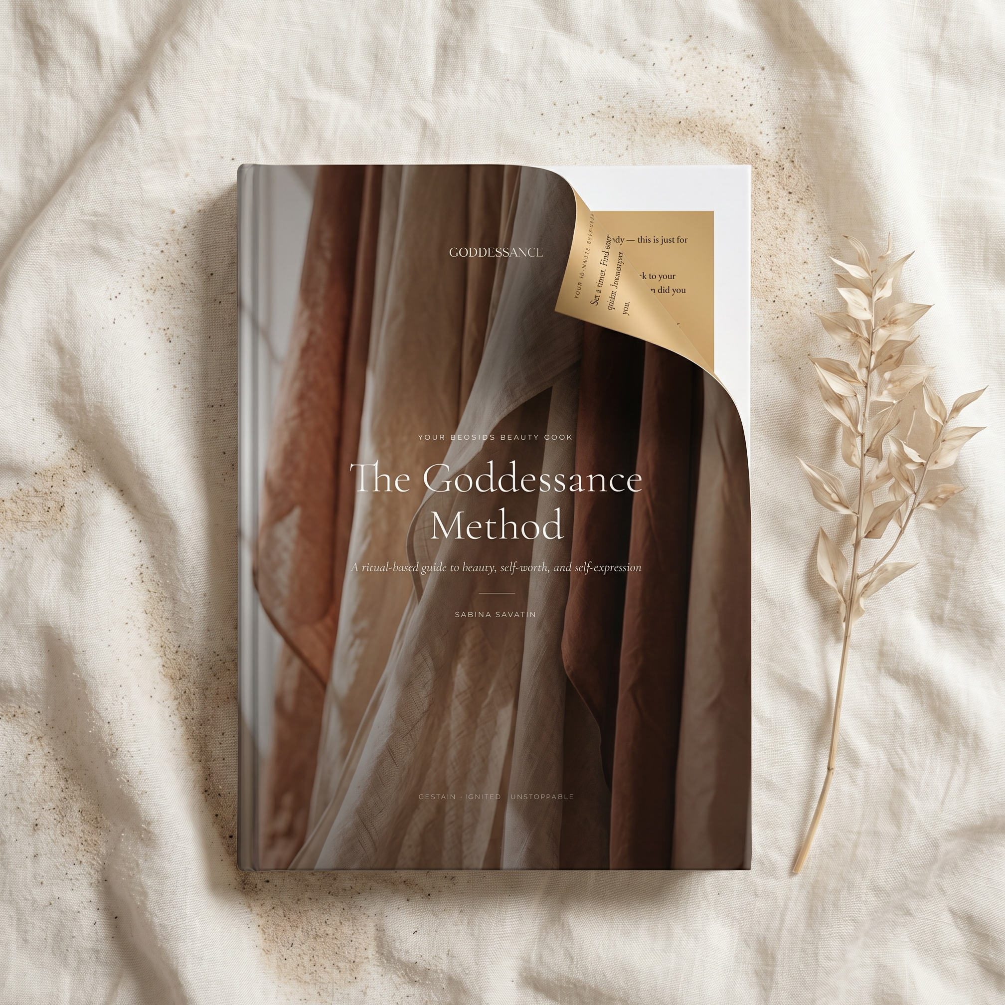 How to Feel Beautiful, The Goddessance Way, guide cover