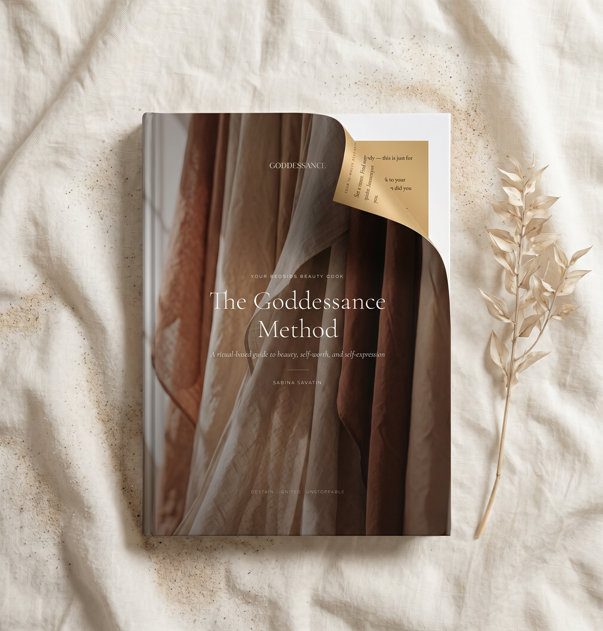 How to Feel Beautiful, The Goddessance Way, guide cover